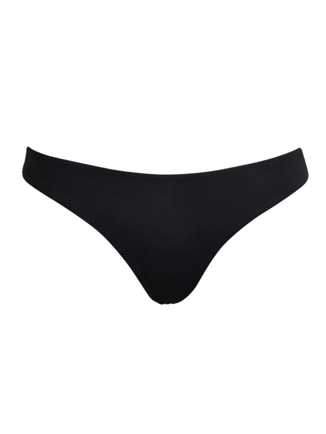 Si'èLei Allure 2685 slip nero in microfibra e pizzo