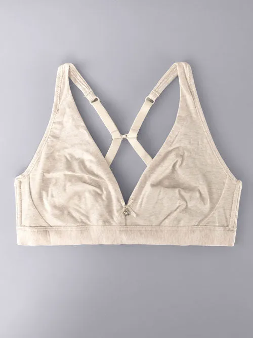 SièLei Natural Cotton 1454 triangolo cotone bio ecru senza ferretto