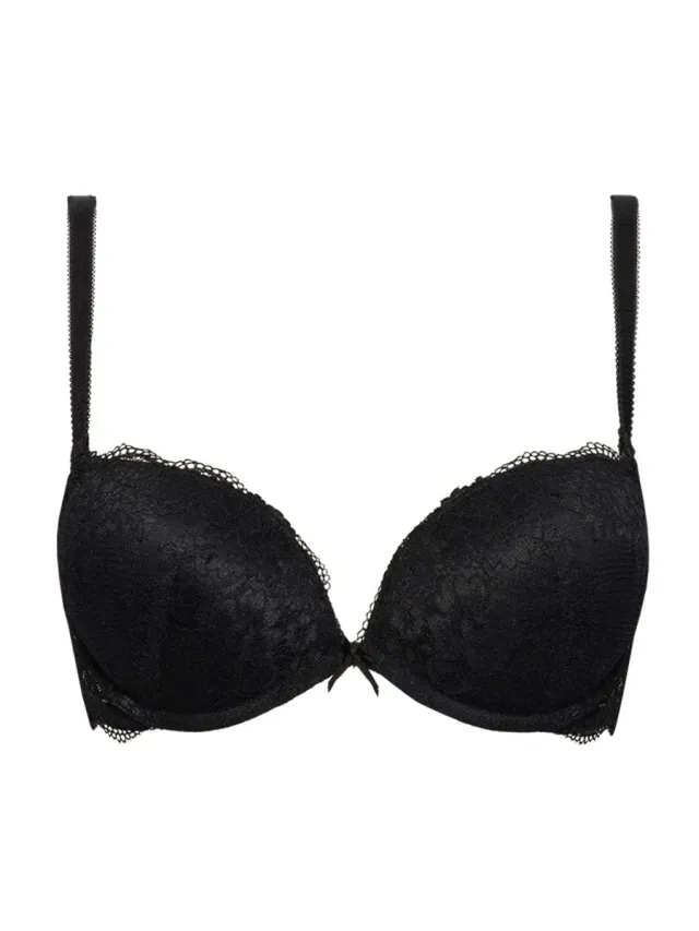 Si'èLei Wonder Lace 2468 reggiseno push-up nero aria-gel