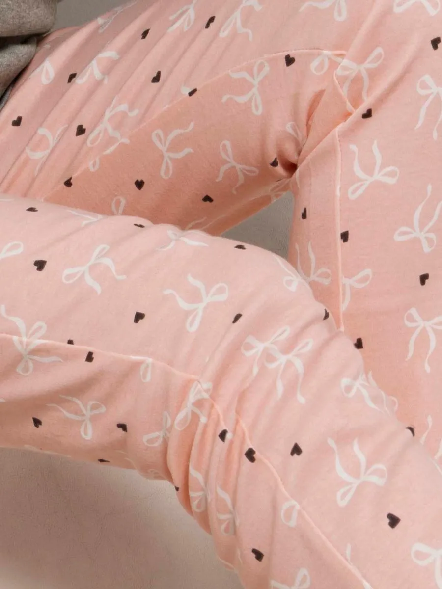 Si'èLei Paris PA15 pigiama donna rosa caldo cotone