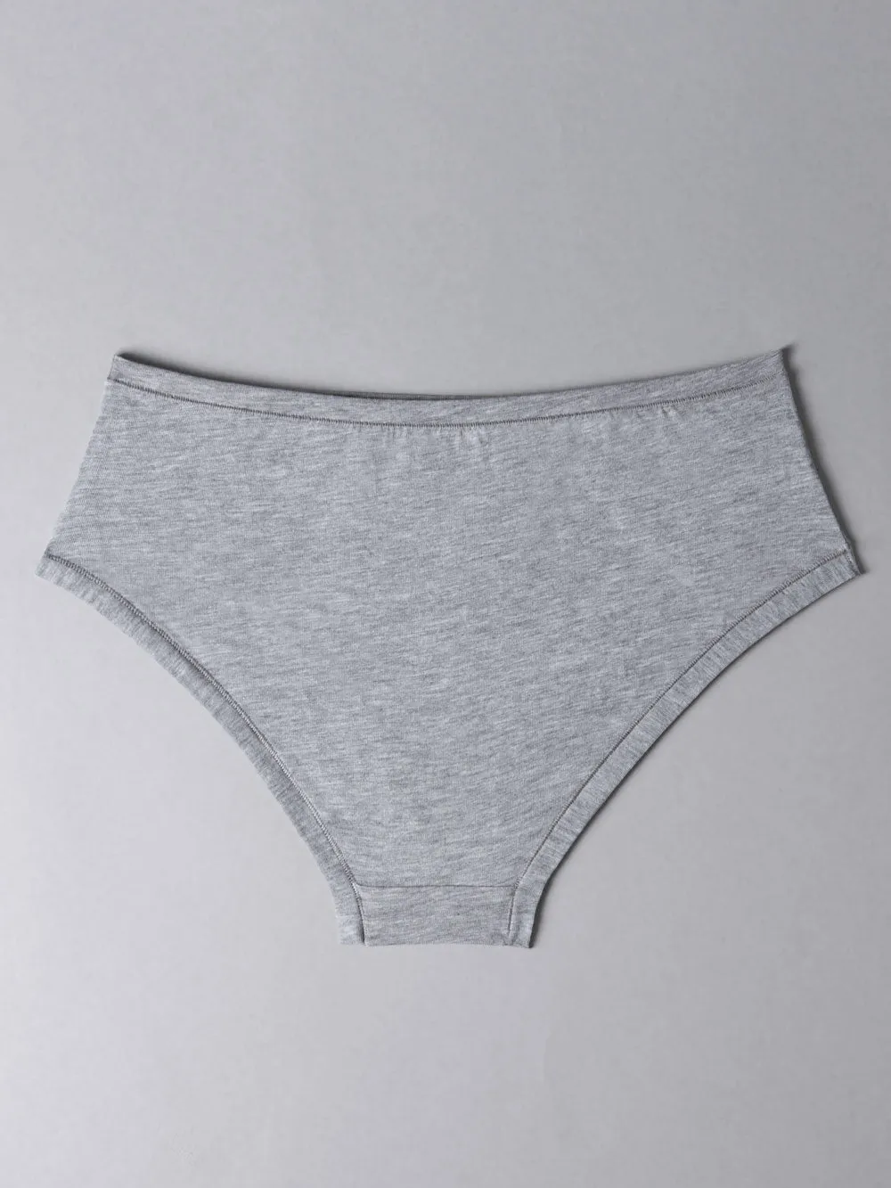 Si'èLei Natural Cotton 1449 slip alto grigio cotone bio