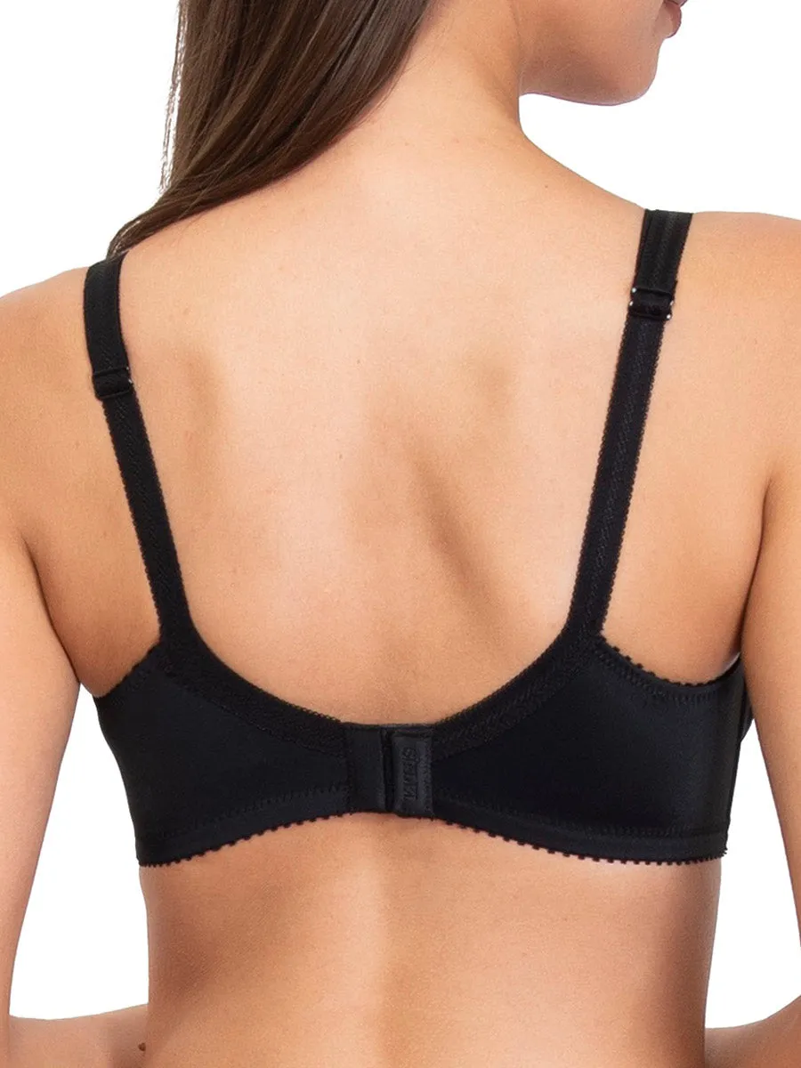 Si'èLei 971 reggiseno francese nero cotone senza ferretto