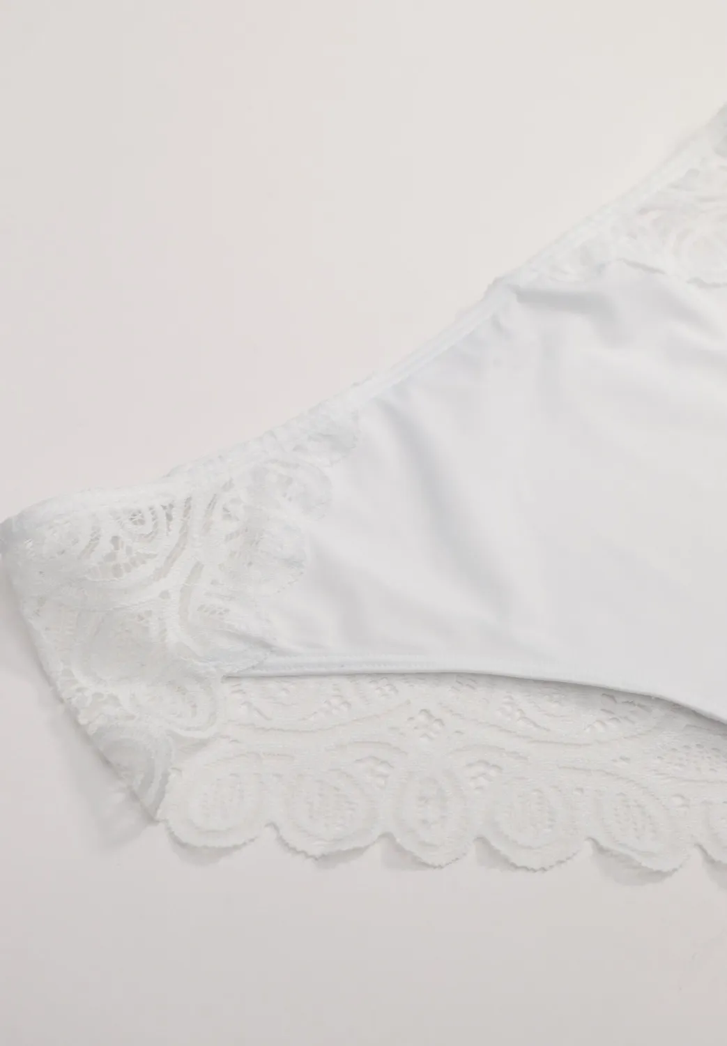 Lepel Belseno Soirée 483 brasiliana bianco pizzo