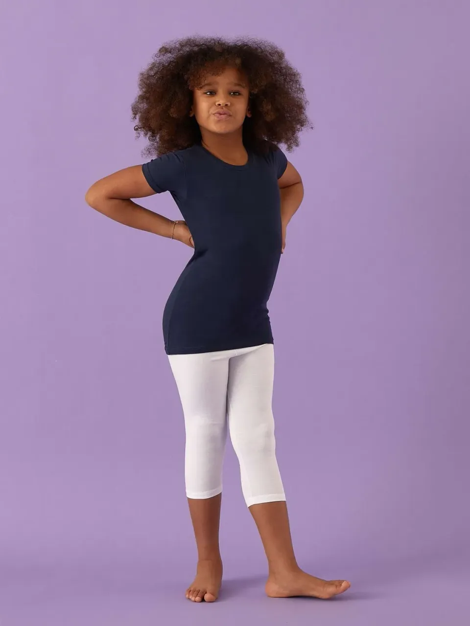 Jadea 284 T-Shirt Bambina Cotone Traspirante Manica Corta