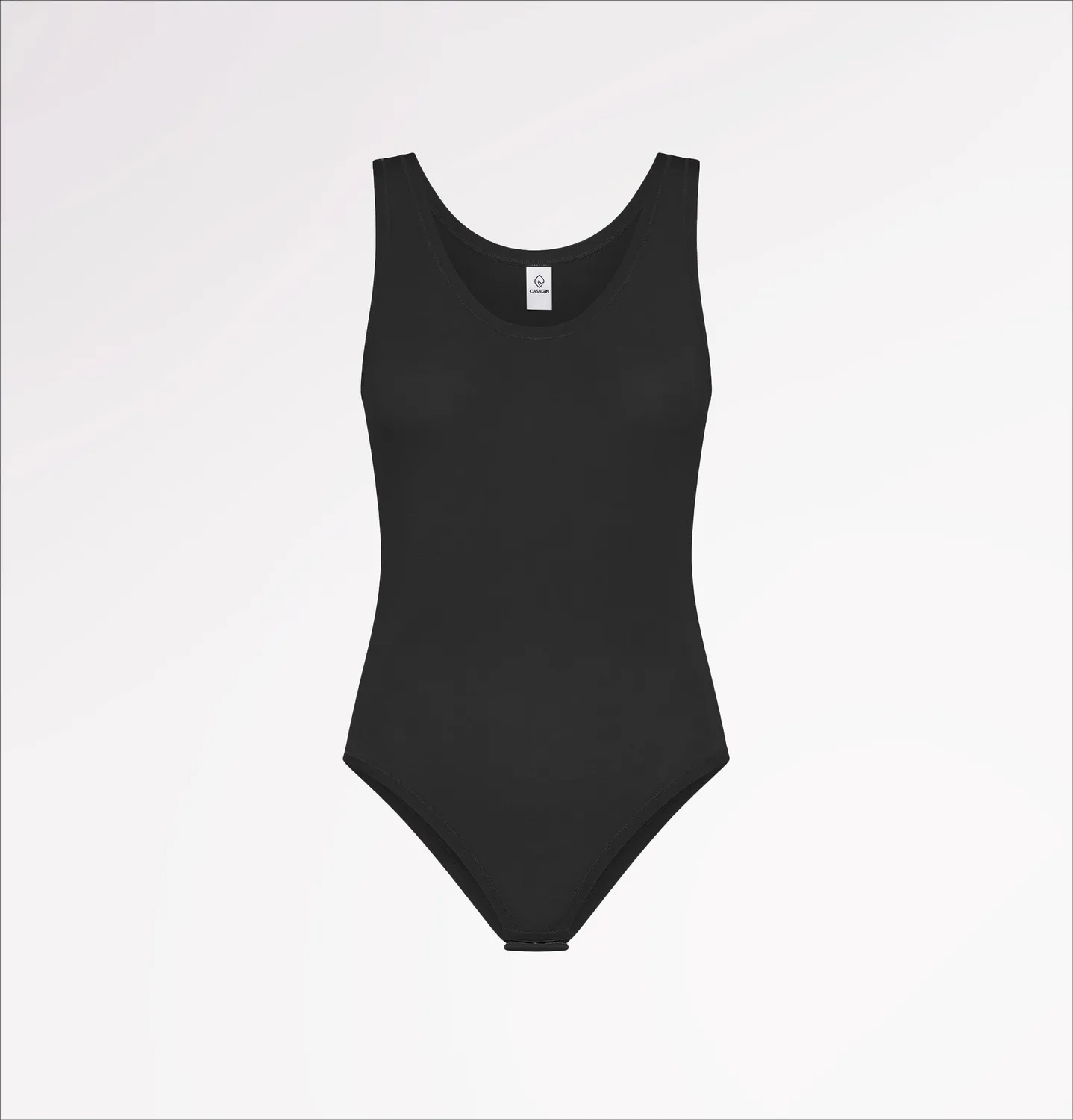 Casagin Body spalla larga TENCEL body bianco ipoallergenico
