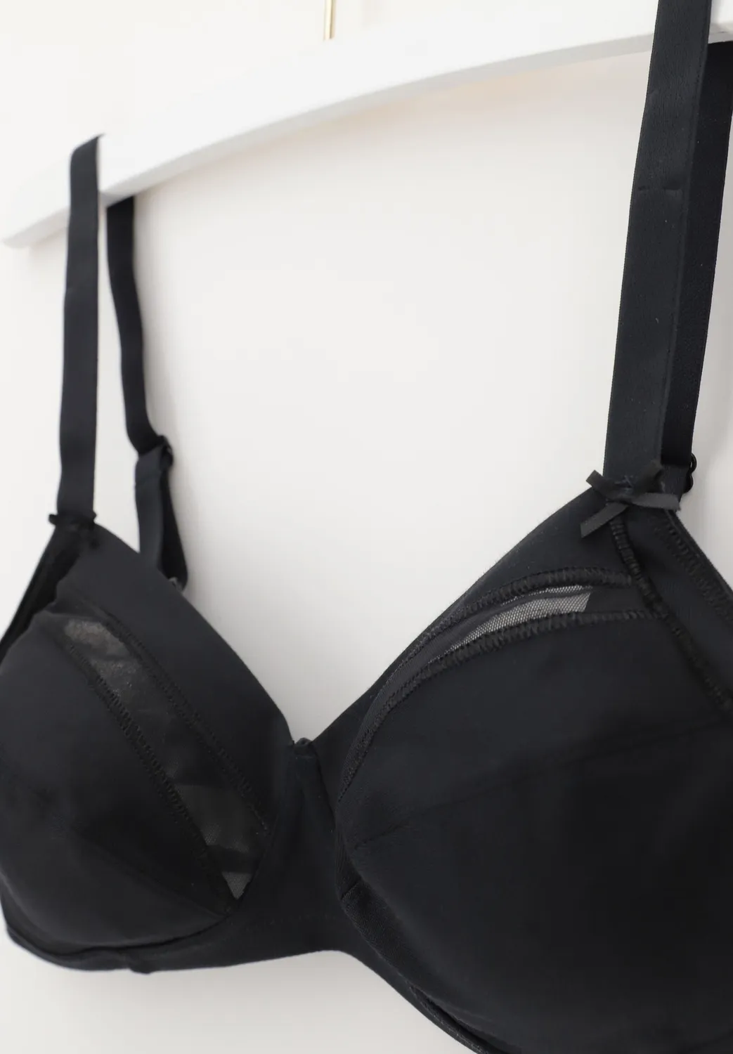Lepel Cotone sulla Pelle 270 reggiseno nero coppa C
