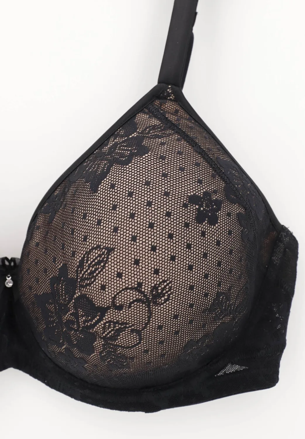 Lepel Belseno Bouquet 381 Reggiseno Spacer Nero Traspirante