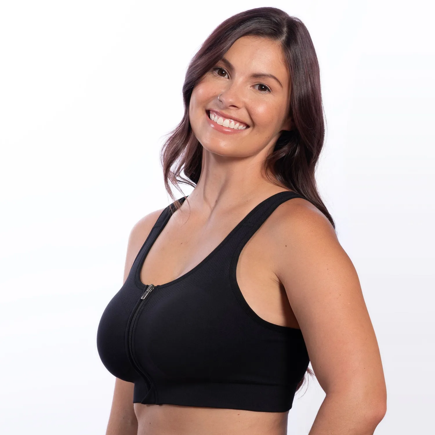 Prairie Wear HuggerVIDA reggiseno compressione nero media M