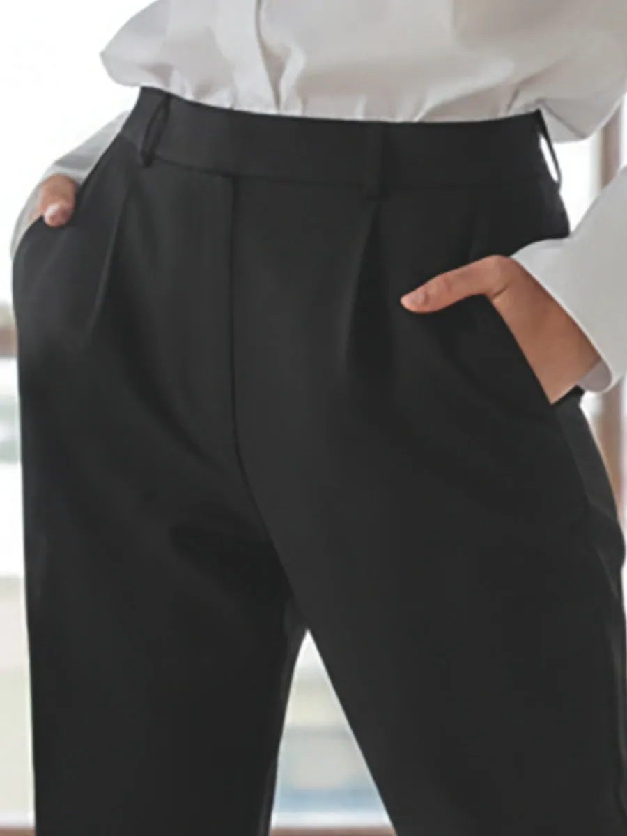Si'èLei LG24 leggings nero sigaretta elasticizzato