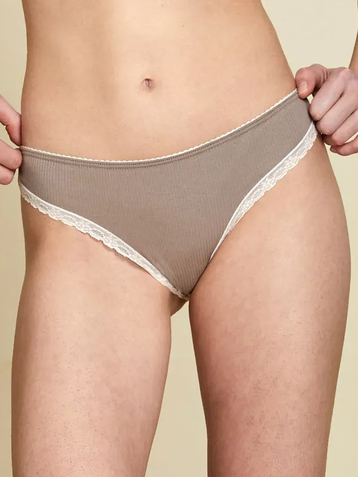 Jadea Armonia 6661 Brasiliana Donna Fango Cotone