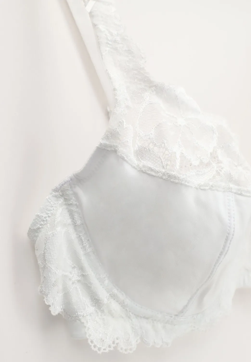 Lepel Belseno Pizzo 255 balconcino con ferretto bianco cotone