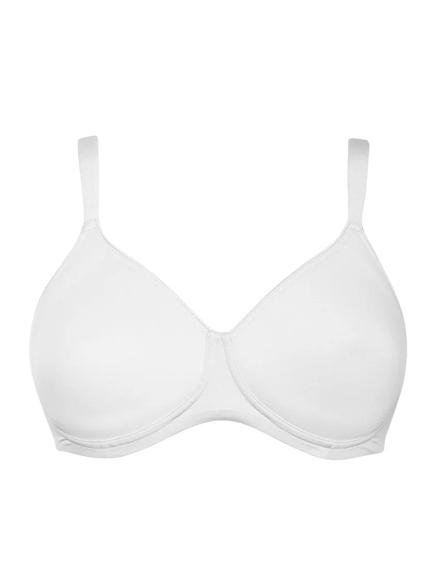 Si'èLei Plus 2546 reggiseno senza ferretto bianco spacer
