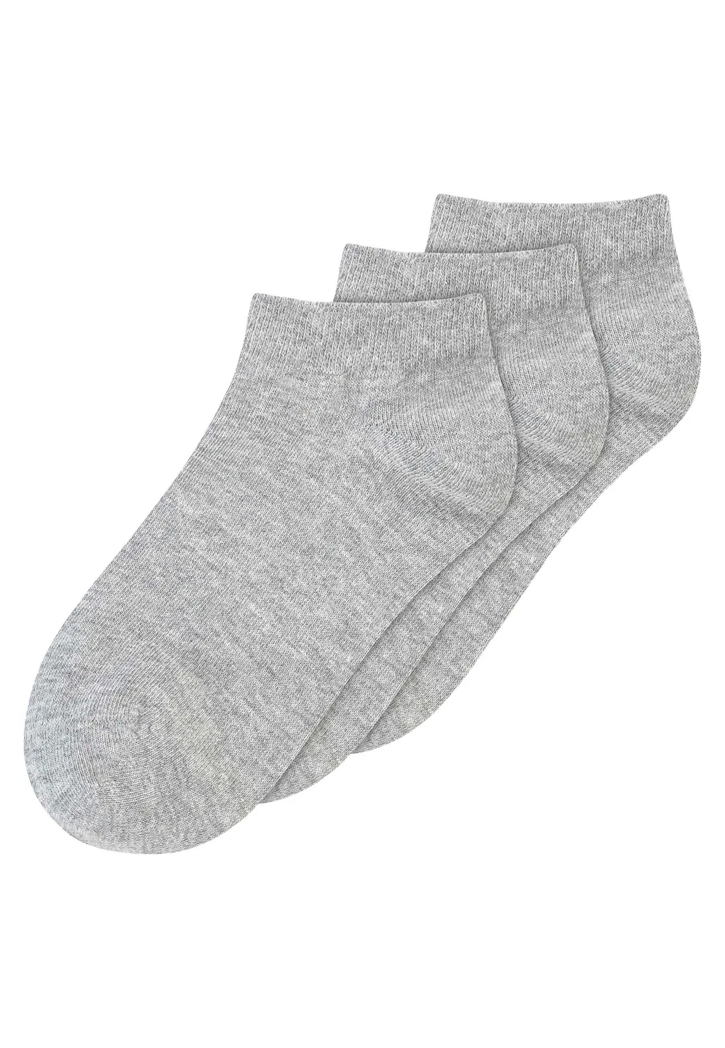 Casagin Calzini Sneaker Cotone Biologico 3 Paia Bianco