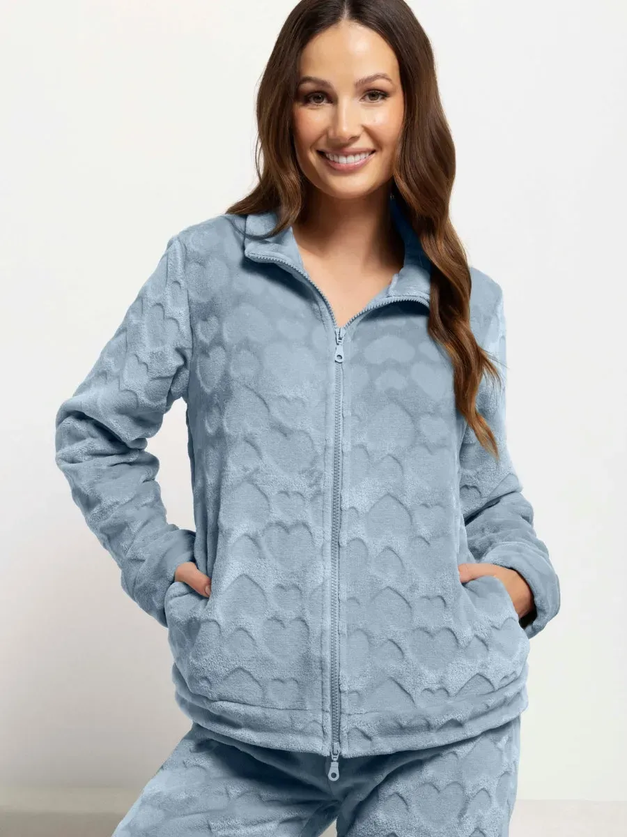 Si'èLei Coraline Soft OF44 tuta azzurra in coral
