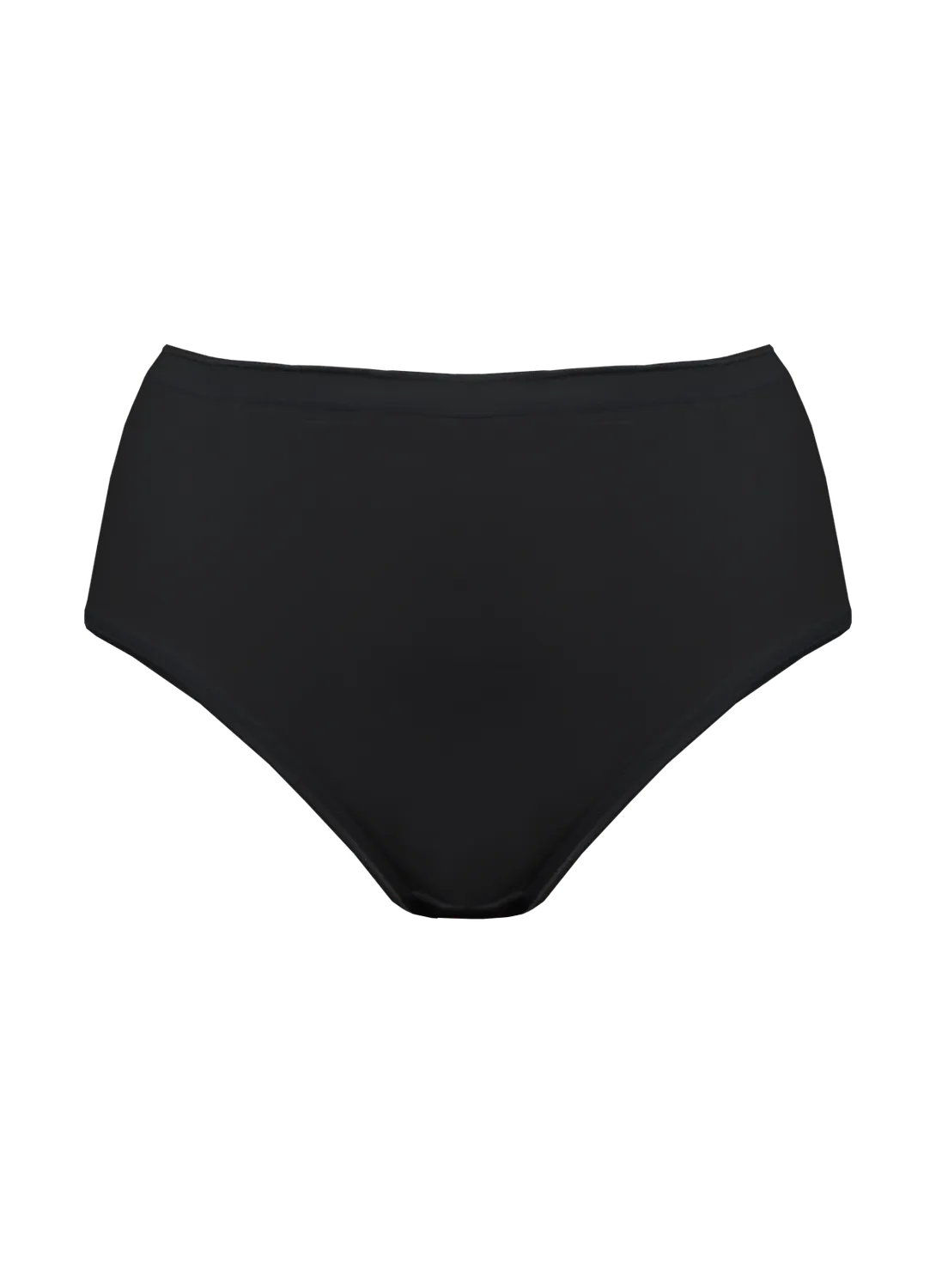 Rossoporpora slip midi donna fianco alto 3 pezzi bianchi cotone