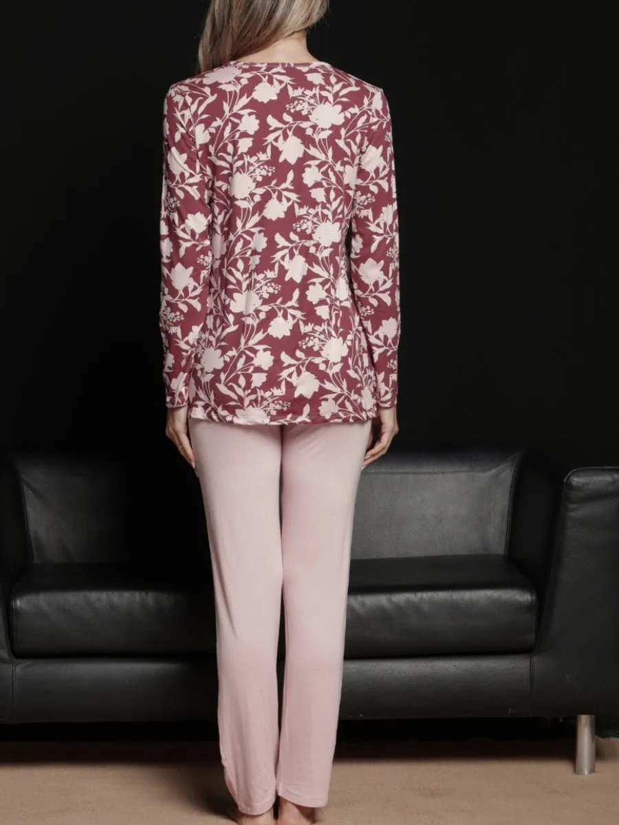 Si'èLei Verde Veronica FW14 pigiama donna rosa viscosa