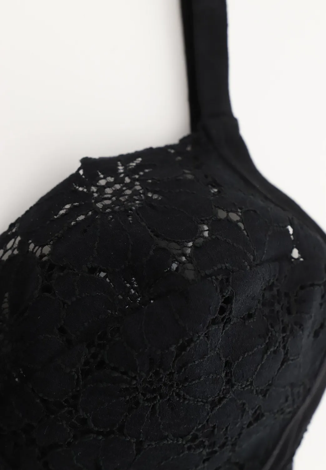 Lepel Belseno 451 reggiseno balconcino nero in cotone