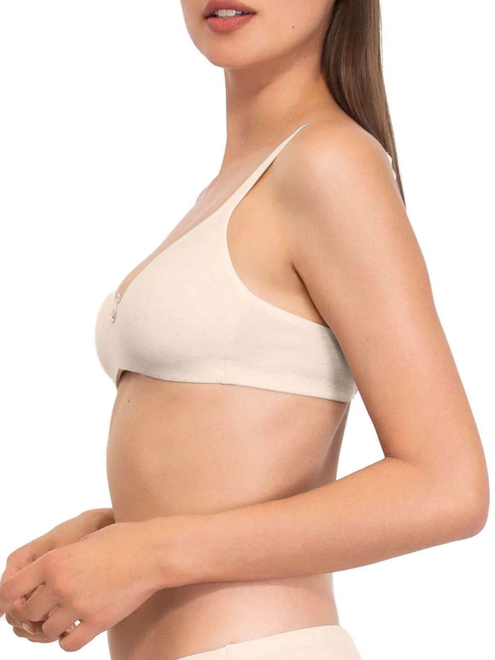 Si'èLei Natural Cotton 1450 reggiseno cotone bio ecrù