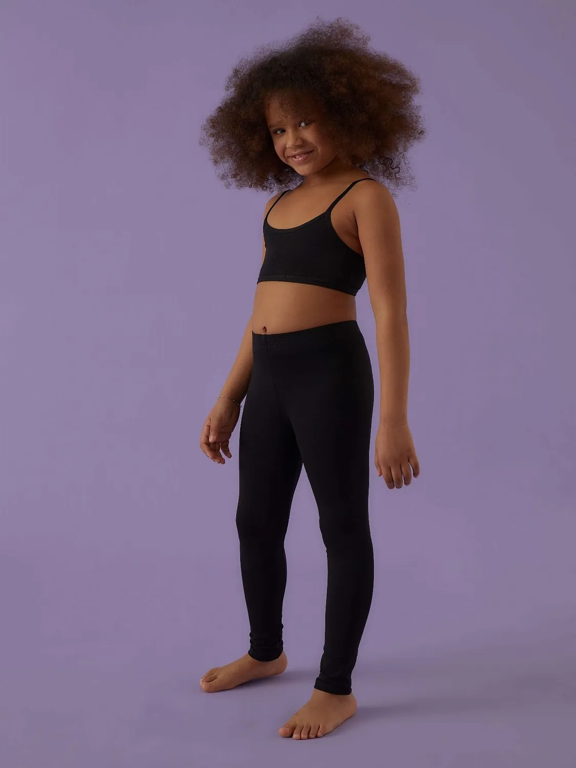 Jadea Basic 261 Leggings Bambina Blu 7/8 Anni