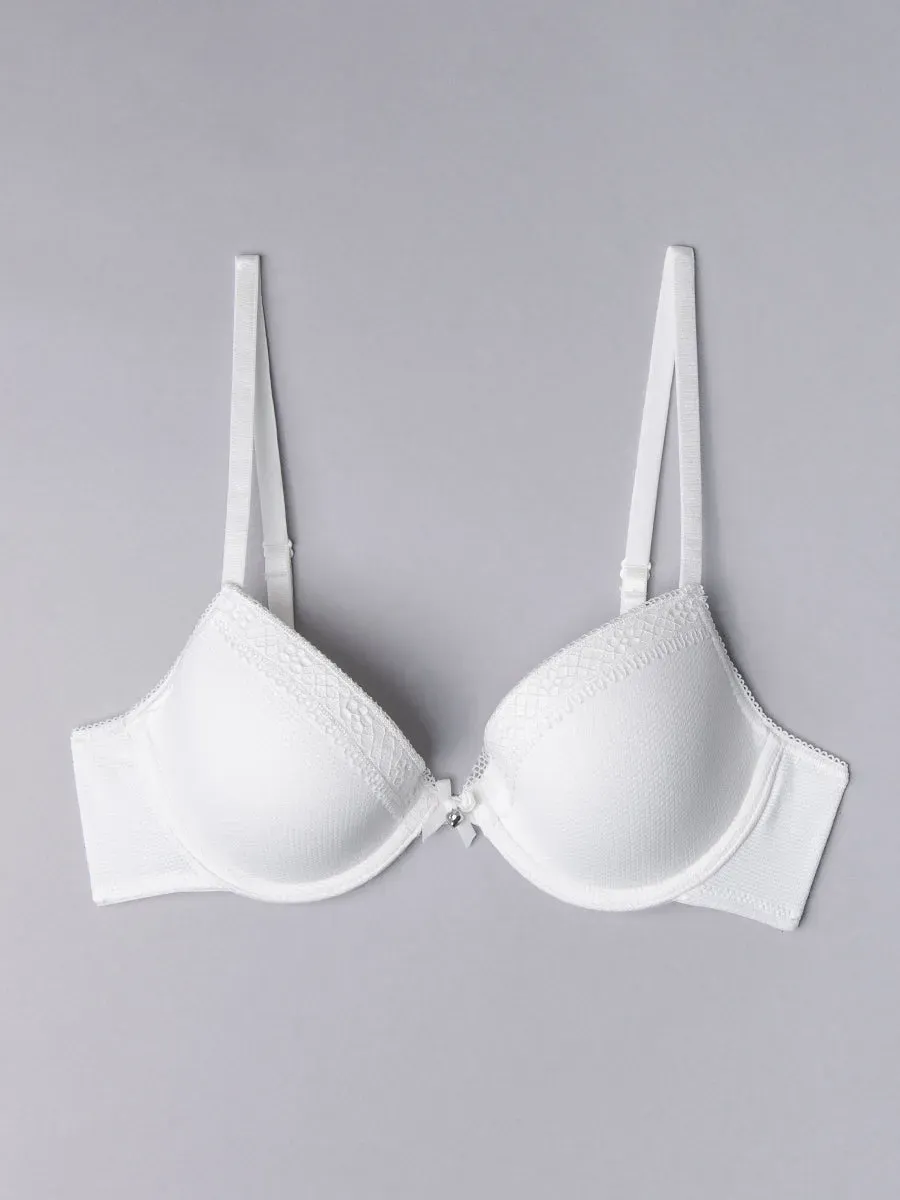 SièLei Darling 1872 reggiseno imbottito bianco latte