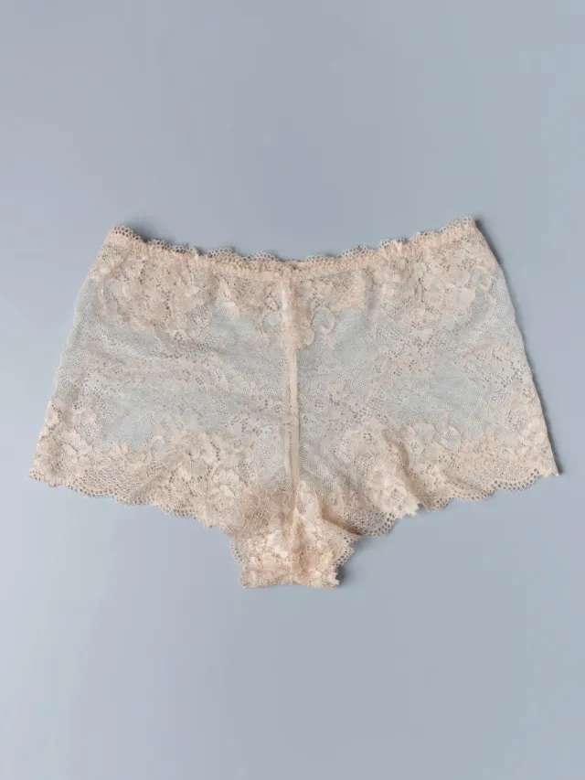 Si'èLei Wonder Lace 2459 culotte cipria in pizzo