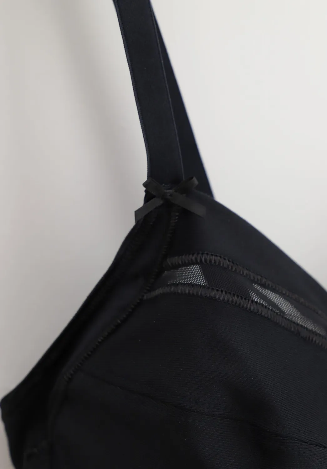 Lepel Cotone sulla Pelle 274 Body senza Ferretto Nero Cotone