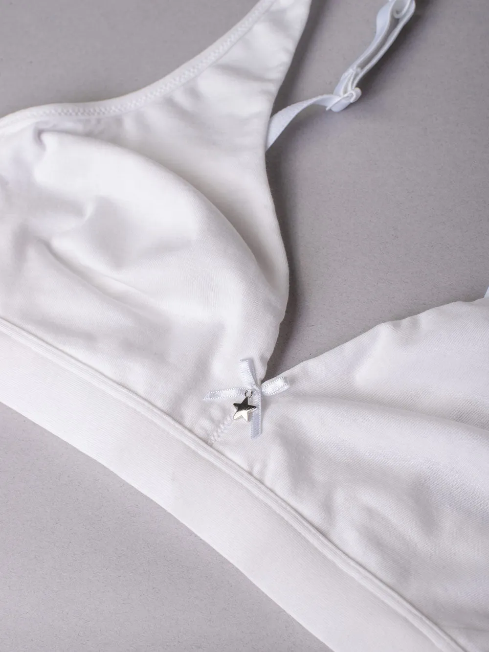 Si'èLei Natural Cotton 1454 triangolo bianco bio