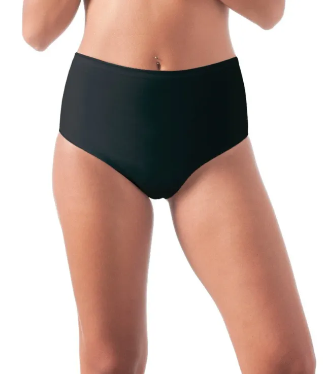 Rossoporpora culotte cotone vita alta bianca