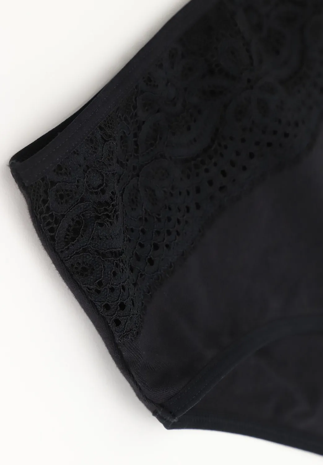 Lepel Skin2Skin slip assorbente ciclo lavabile nero antiodore