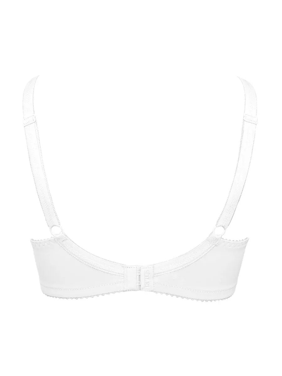 Si'èLei Donna 962 reggiseno francese bianco foderato cotone