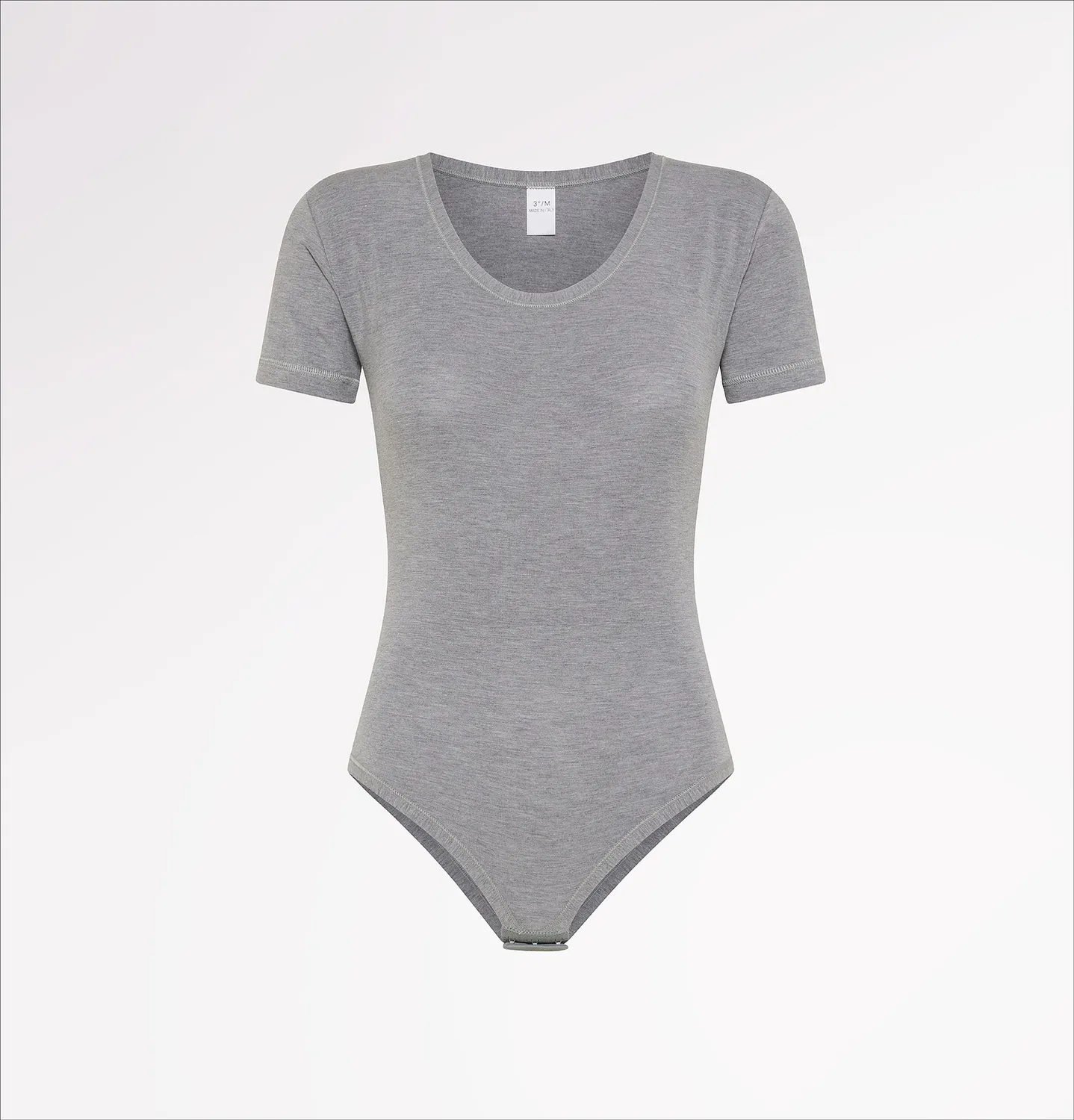 Casagin TENCEL Body maniche corte donna Nero ipoallergenico