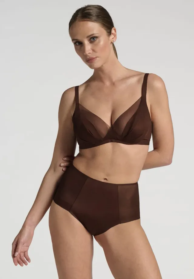 Lepel Belseno Tesoro 306 slip vita alta cacao leggero