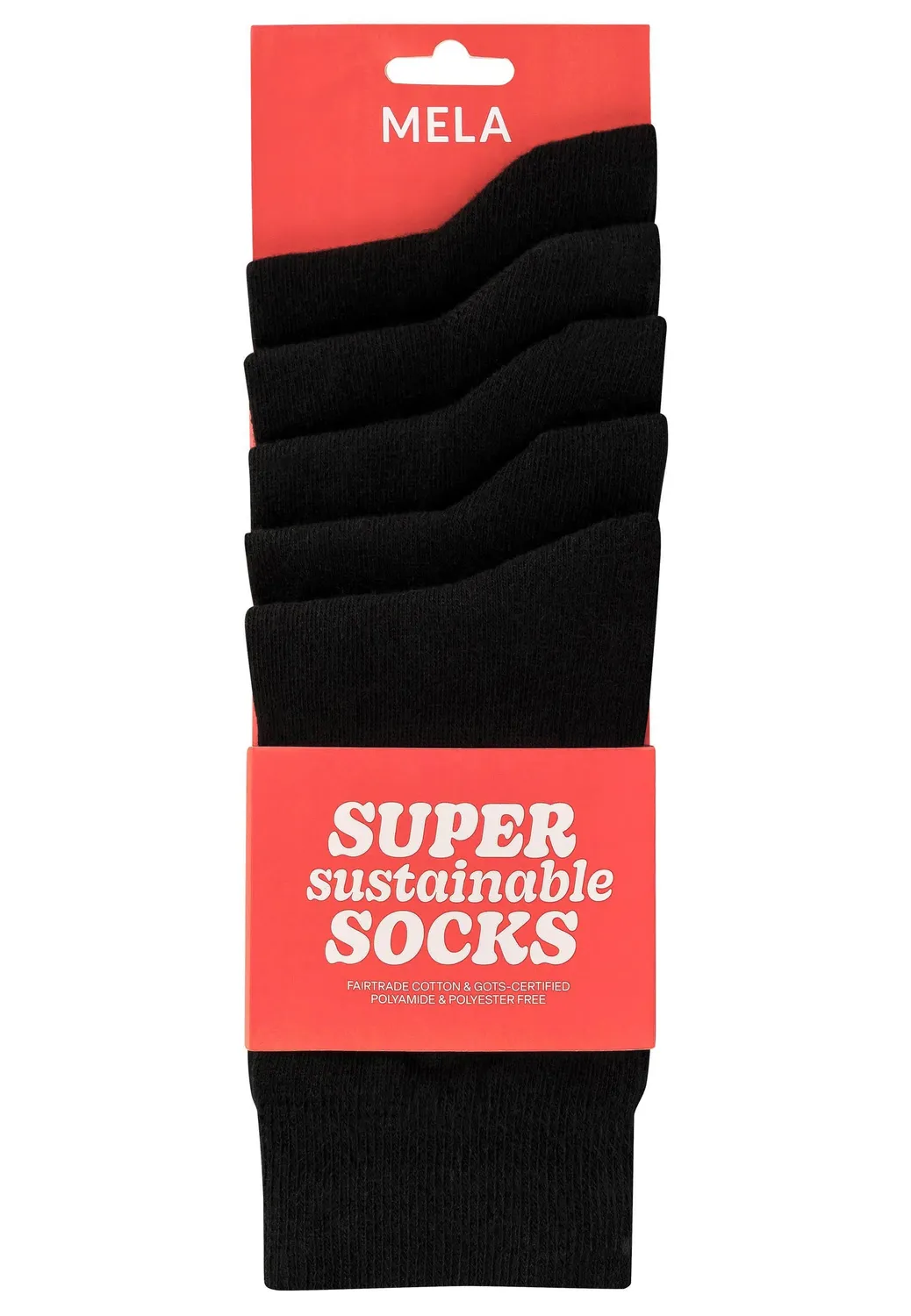 Casagin 5 Paia Calzini Basic Cotone Nero 39-42