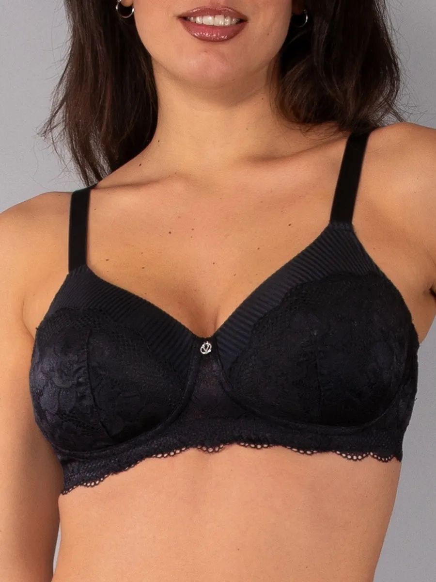 Si'èLei Armony AR16 reggiseno nero senza ferretto