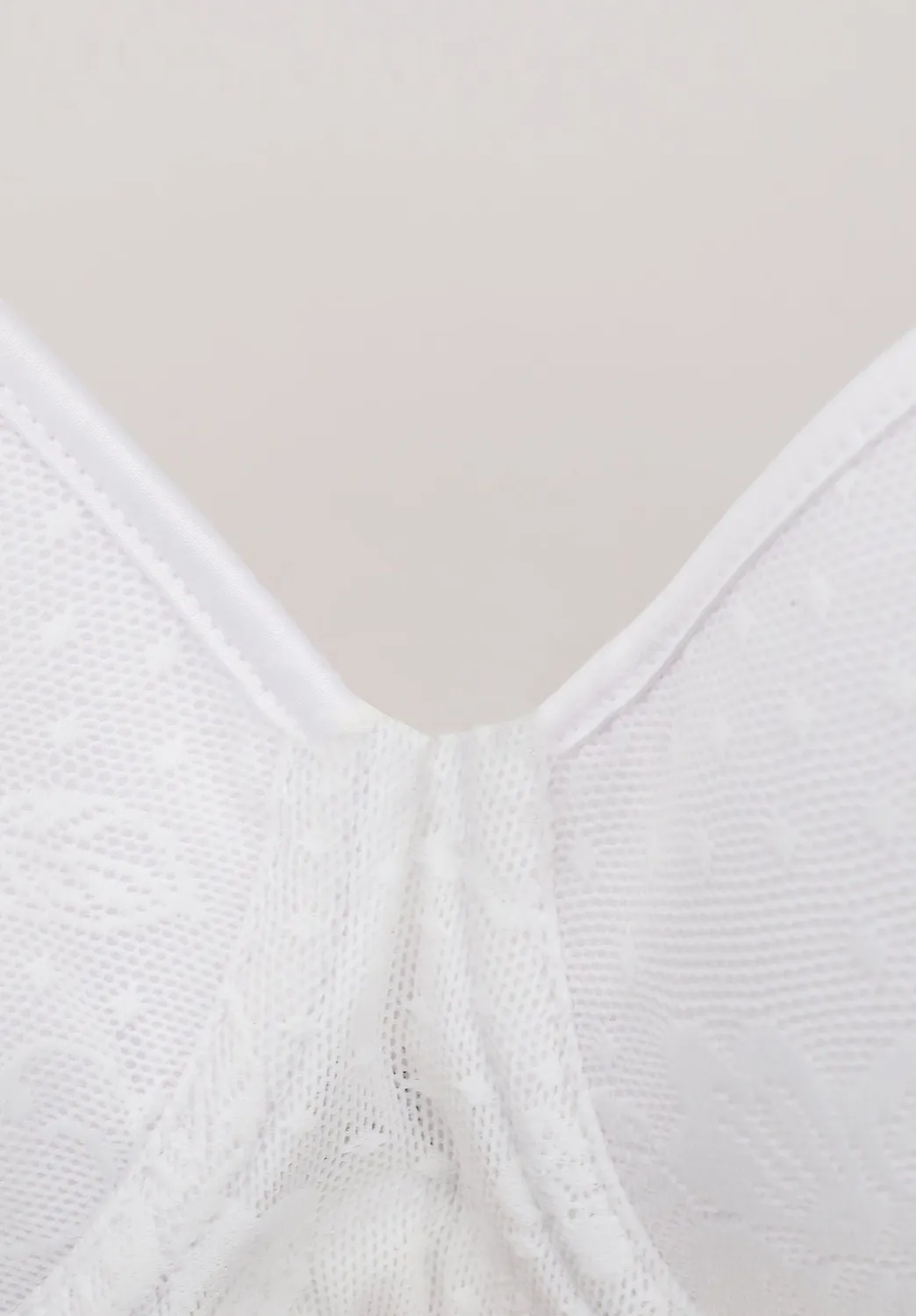 Lepel Belseno Bouquet 381 reggiseno balconcino bianco spacer
