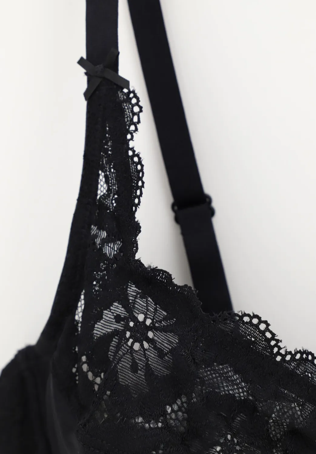 Lepel Belseno Pizzo 255 reggiseno balconcino nero in pizzo