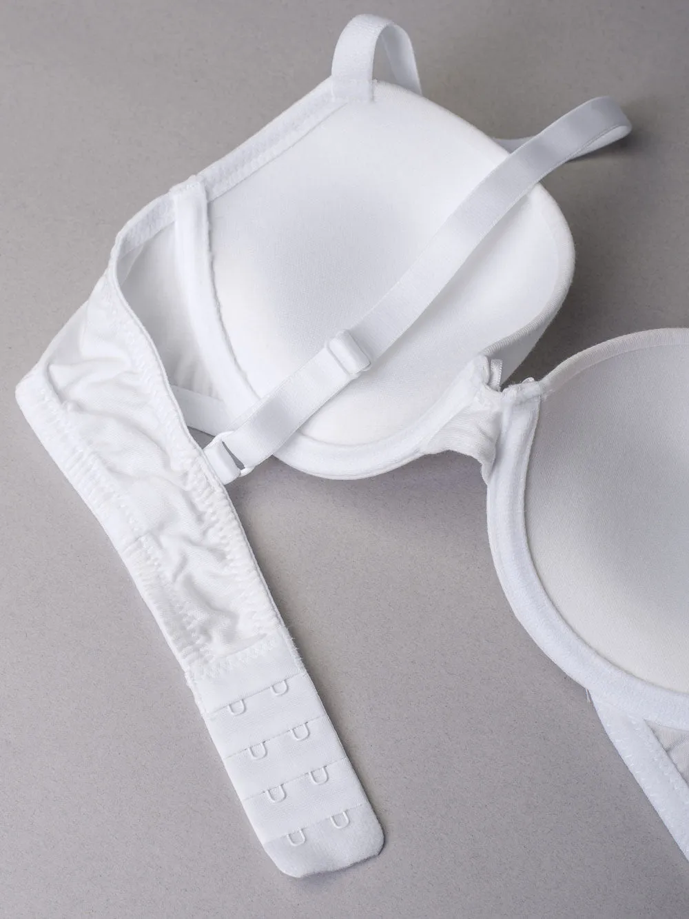 Si'èLei Natural Cotton 1444 reggiseno push-up bianco cotone bio