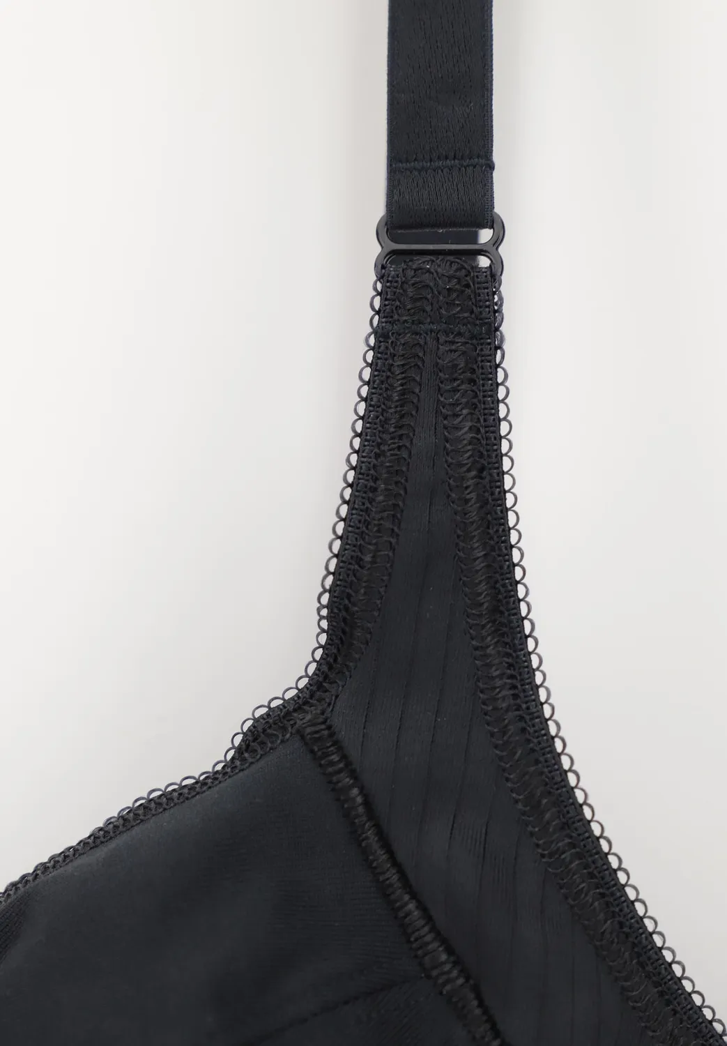 Lepel Cotone sulla Pelle 50 reggiseno nero senza ferretto
