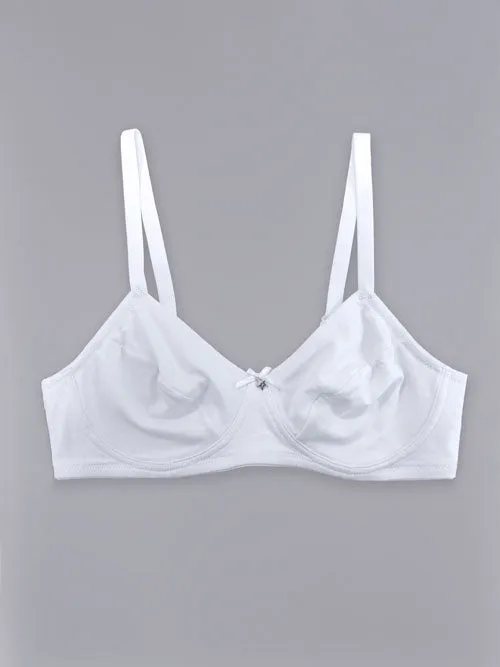 Si'èLei Natural Cotton 1440 reggiseno bianco cotone bio
