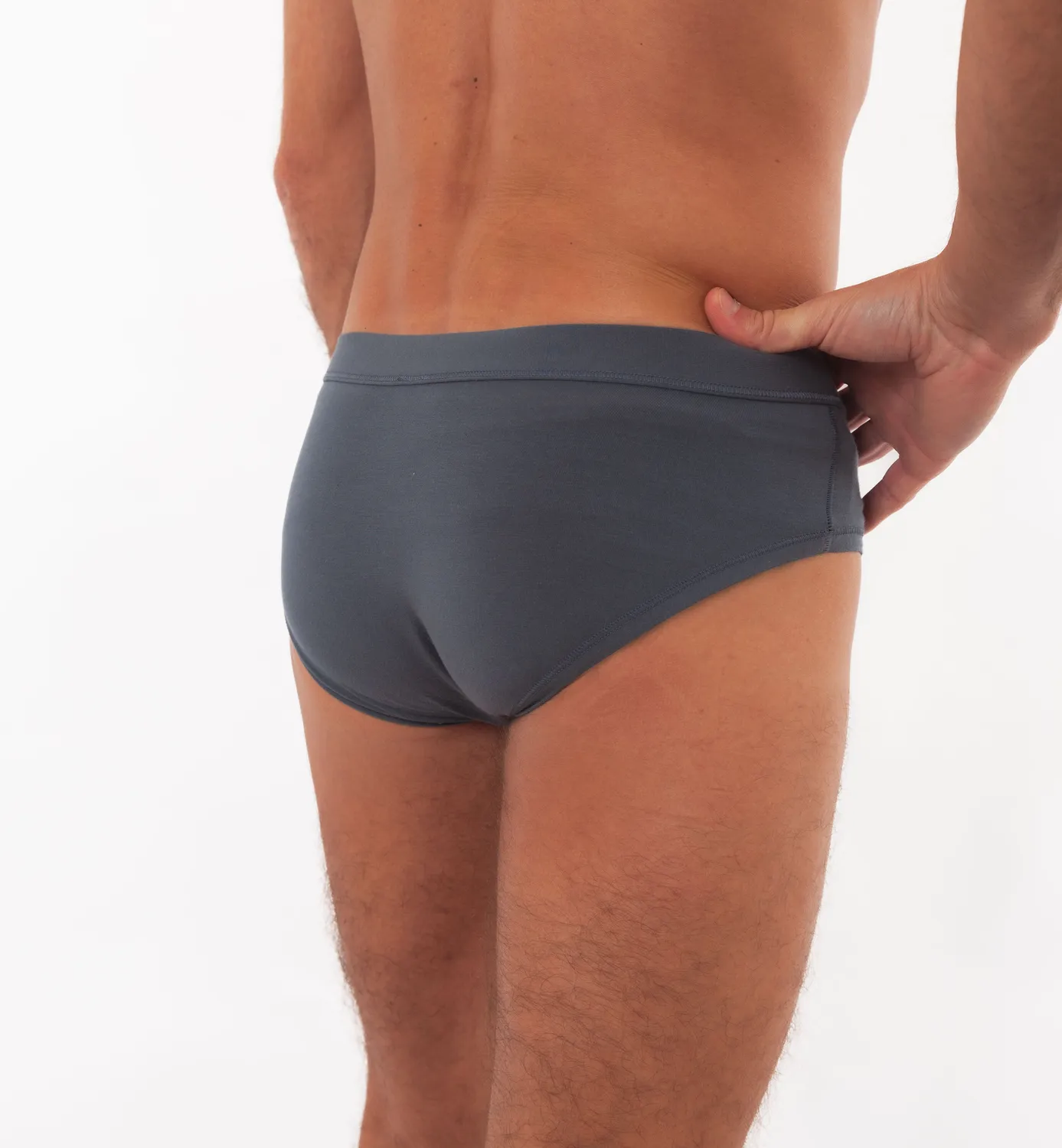 Casagin slip uomo Tencel traspirante nero ipoallergenico