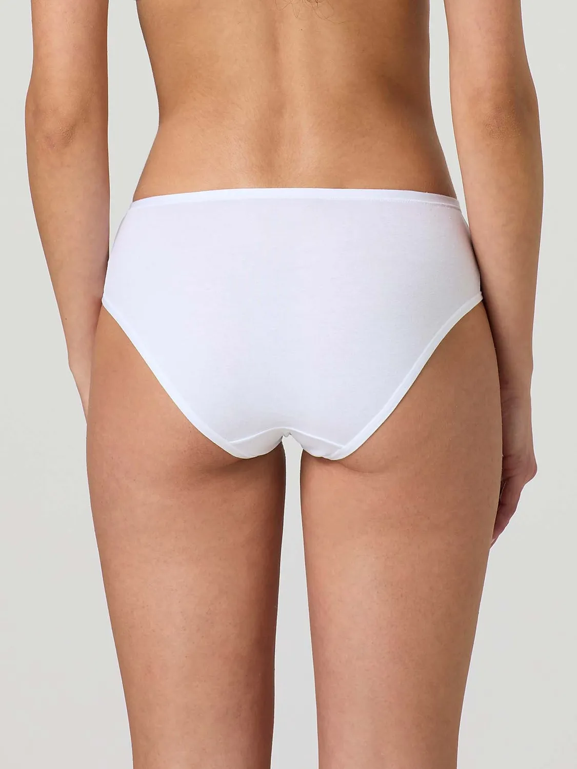 Jadea Basic 064 midi cotone elasticizzato pizzo davanti