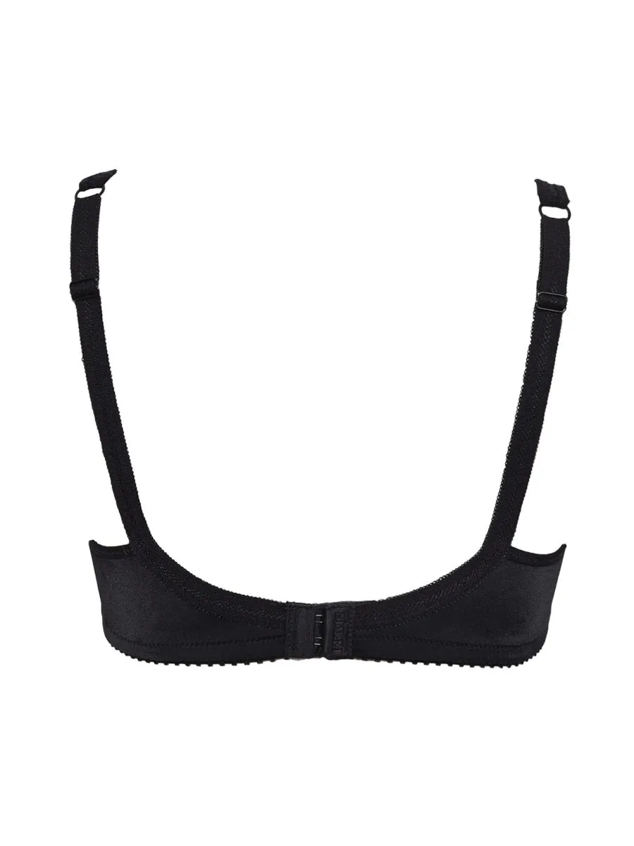 Si'èLei Donna 964 reggiseno nero senza ferretto