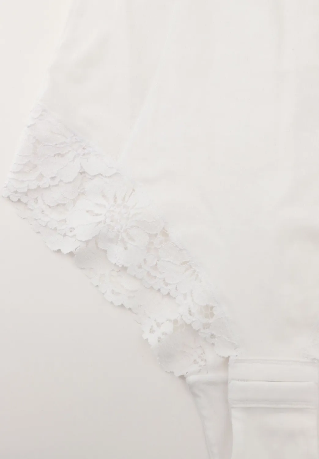 Lepel Belseno Pizzo Cotton 454 body bianco cotone