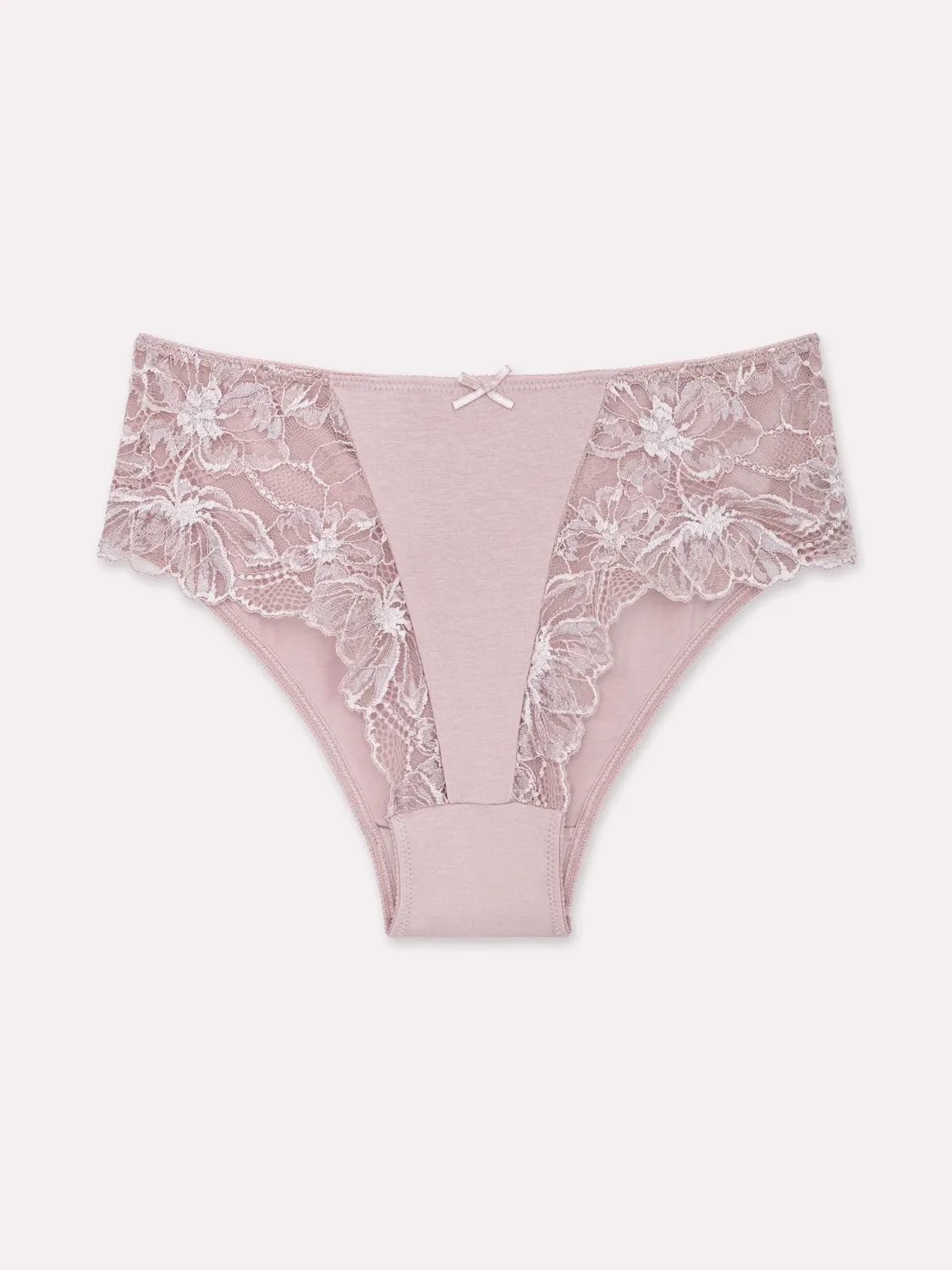 Jadea Divina 6683 slip midi pizzo floreale cotone