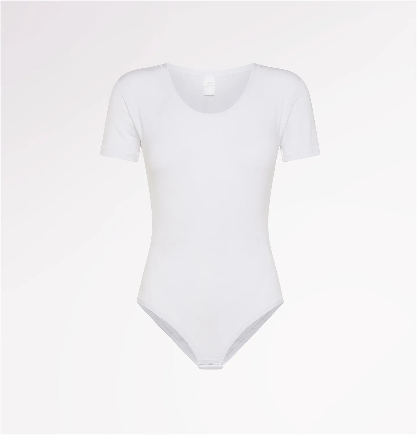 Casagin TENCEL Body maniche corte donna Nero ipoallergenico