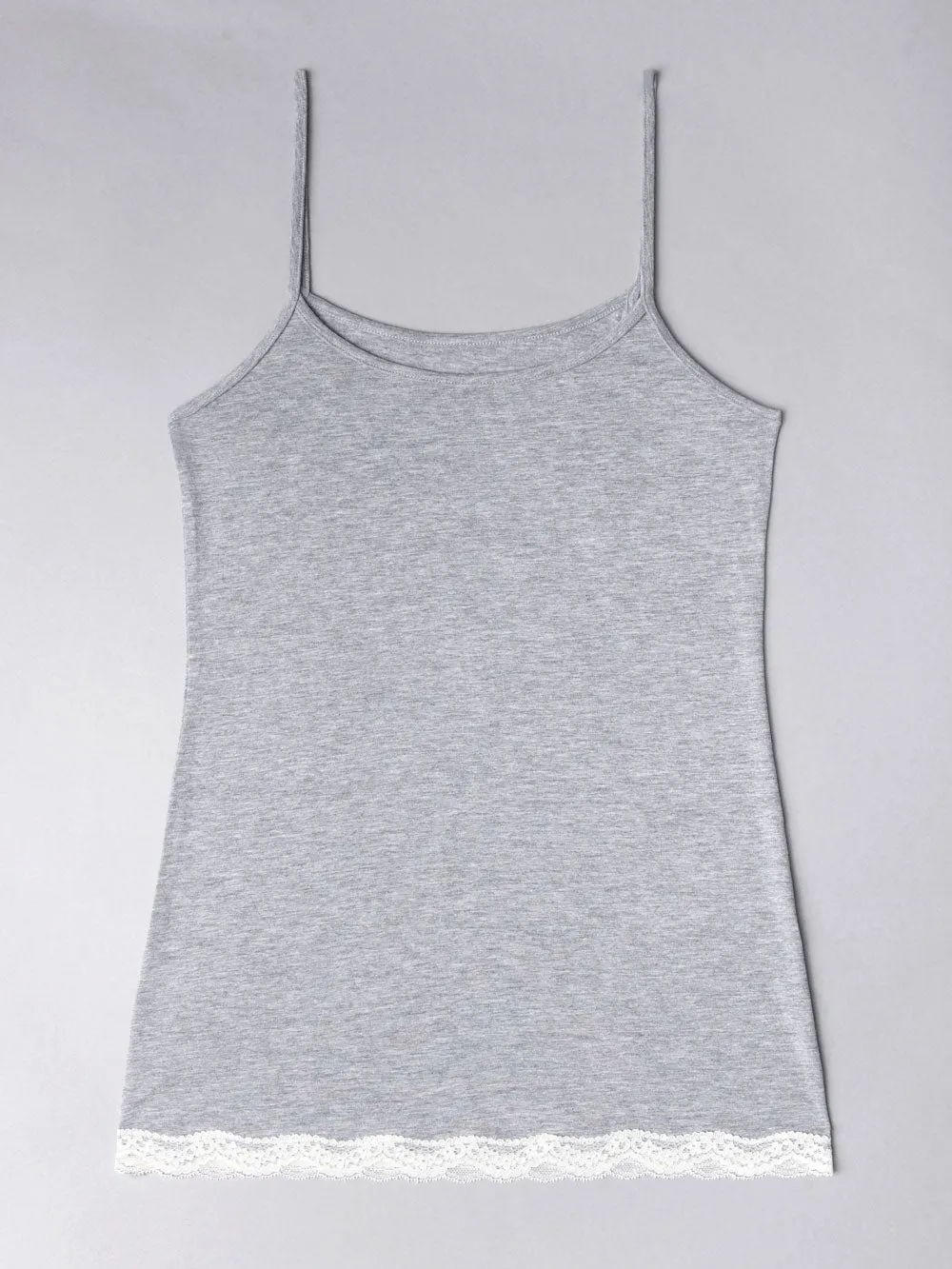 Si'èLei Natural Cotton 1432 canotta grigio cotone bio