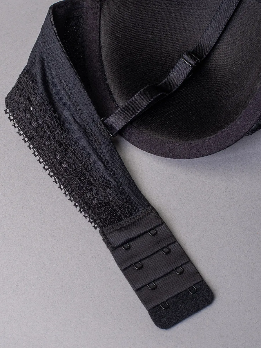 Si'èLei Darling 1880 reggiseno fascia nero imbottito