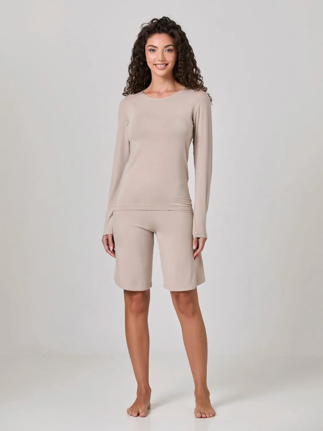 Jadea Relax 3311 maglia manica lunga micromodal fresco