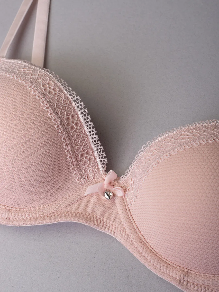 SièLei Darling 1882 reggiseno imbottito cipria jacquard