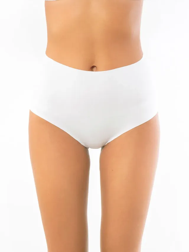 Si'èLei Invisible Cotton 5101 slip alto bianco senza cuciture